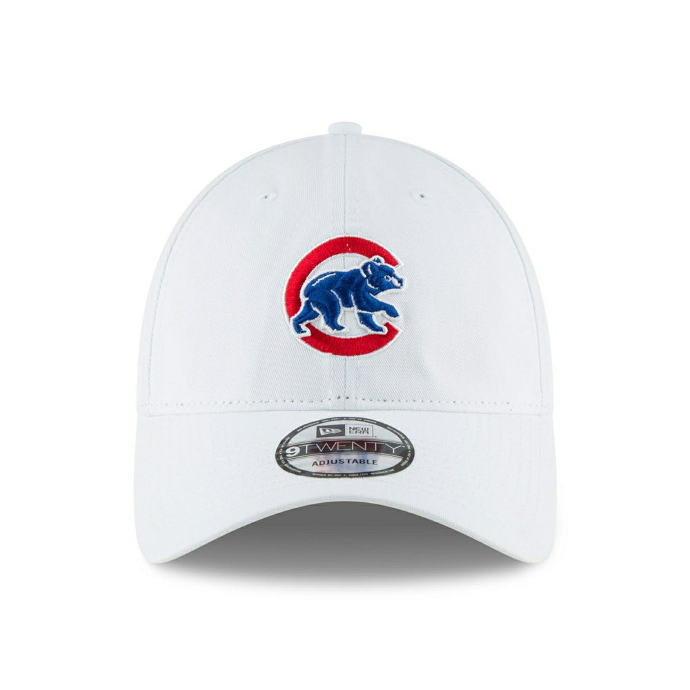 Chicago Cubs Bear Logo Classic 9TWENTY Adjustable MLB Cap White Taass for sale