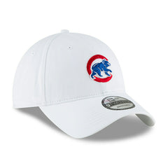 Chicago Cubs Bear Logo Classic 9TWENTY Adjustable MLB Cap White Taass for sale