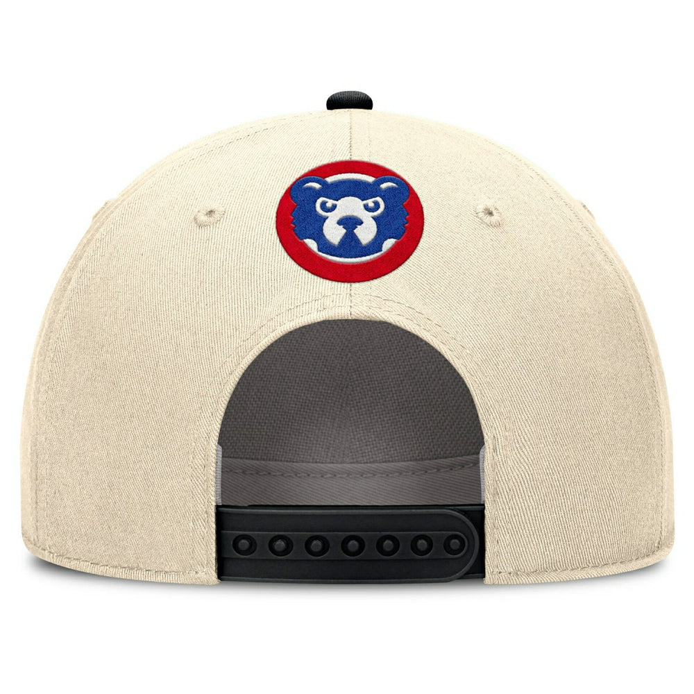 Chicago Cubs Cooperstown Rise Adjustable MLB Cap Natural Fashion