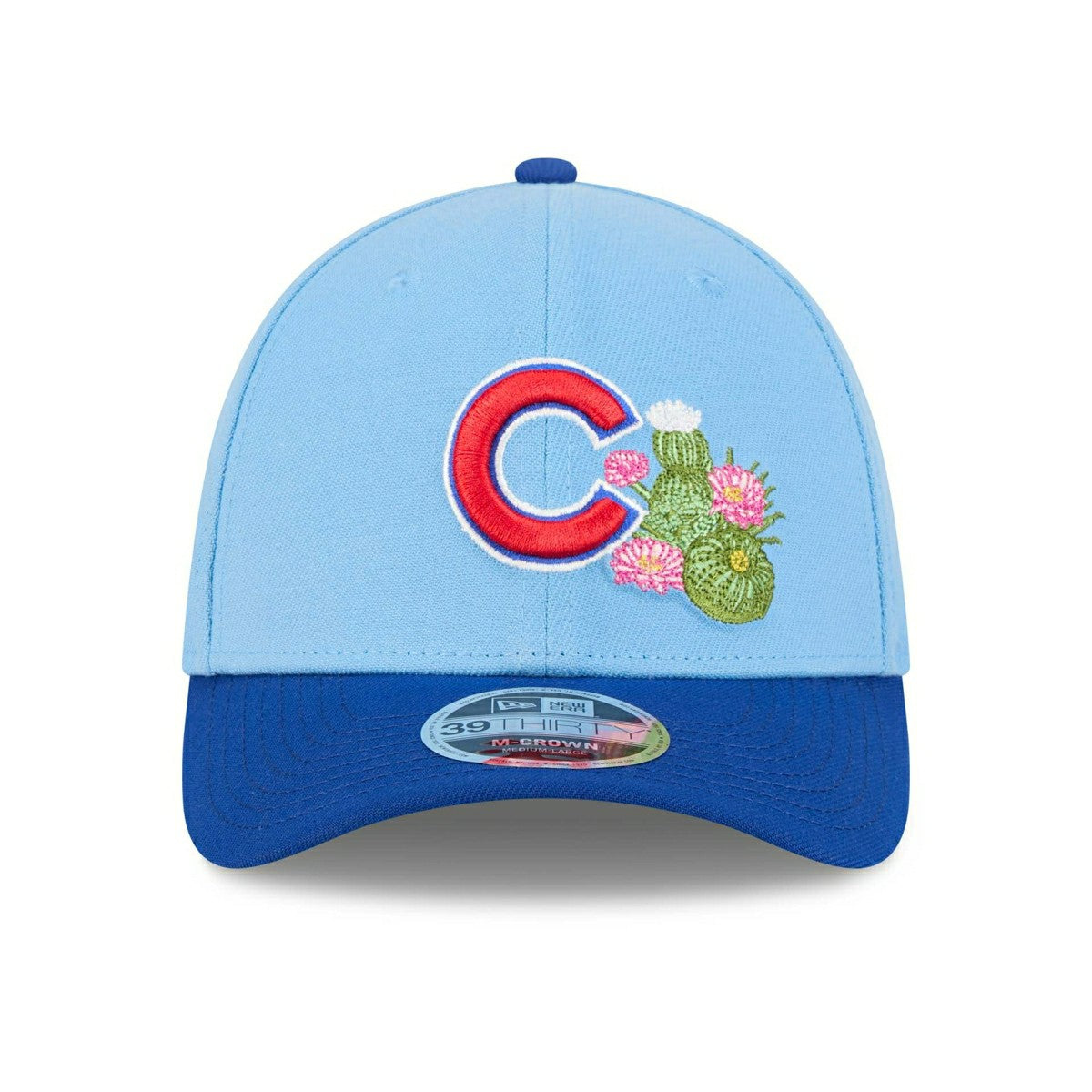 Chicago Cubs 2026 MLB Spring Training 39THIRTY M-Crown Flex Cap Blue Fashion