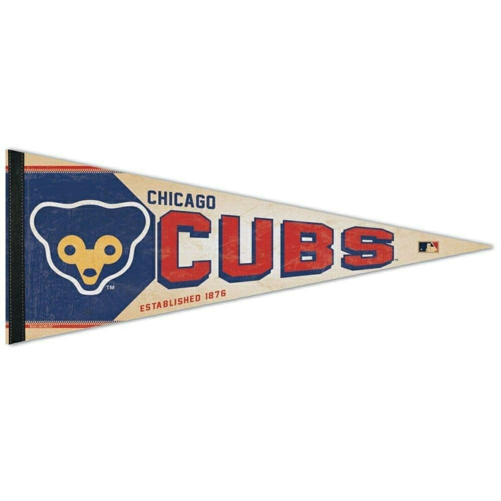 Chicago Cubs Cooperstown Premium MLB Pennant Taass US