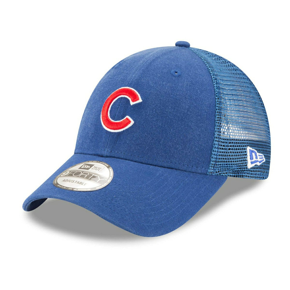 Chicago Cubs Basic New Era 9FORTY Trucker MLB Cap Lifestyle