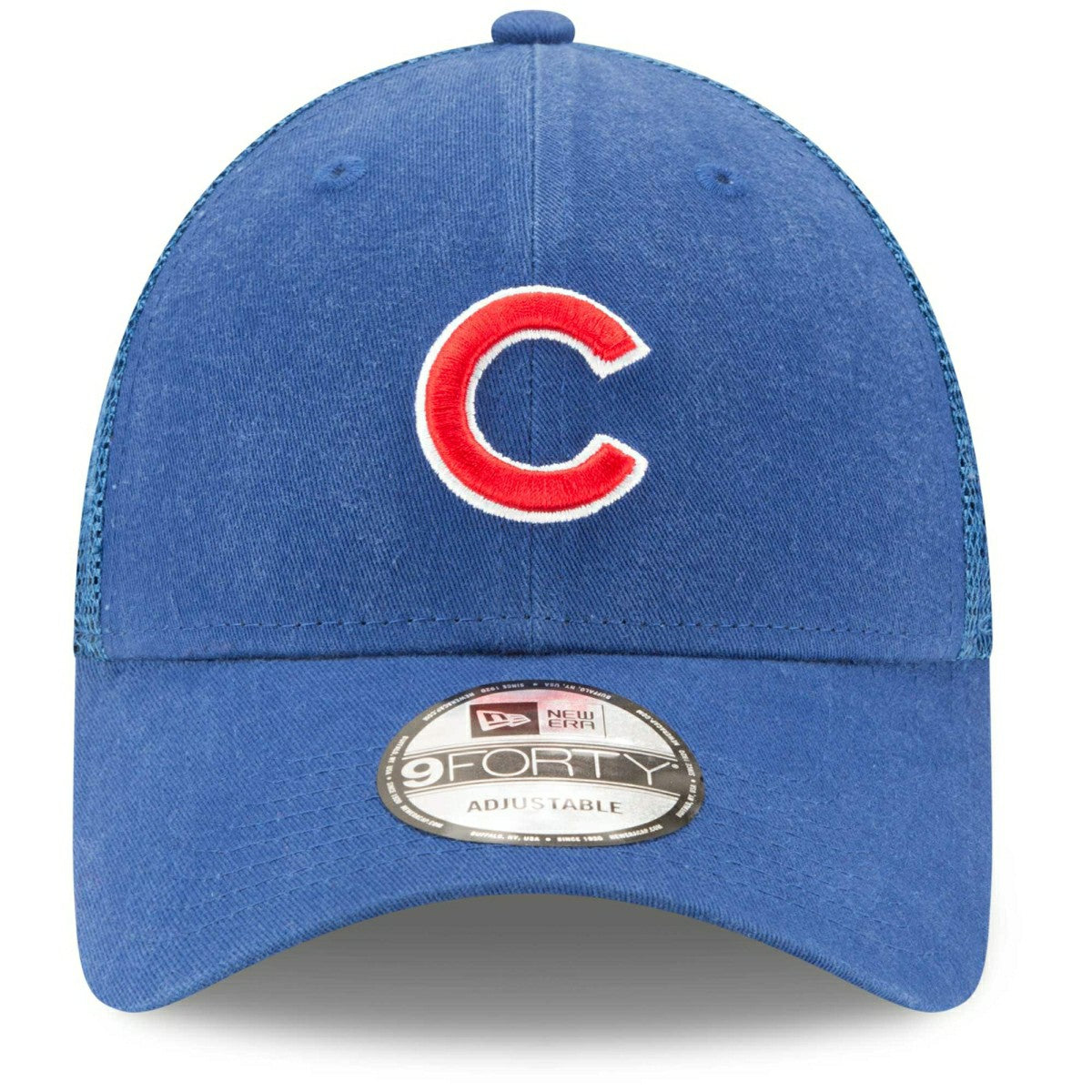 Chicago Cubs Basic New Era 9FORTY Trucker MLB Cap Lifestyle