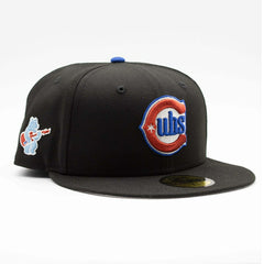 Chicago Cubs Alternate Logo 59FIFTY Fitted MLB Cap Black Taass for sale
