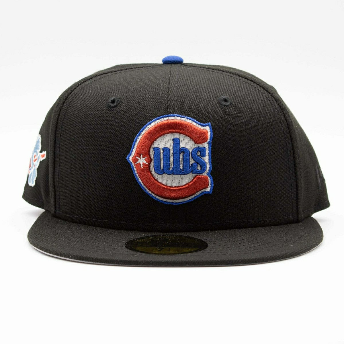 Chicago Cubs Alternate Logo 59FIFTY Fitted MLB Cap Black Taass for sale
