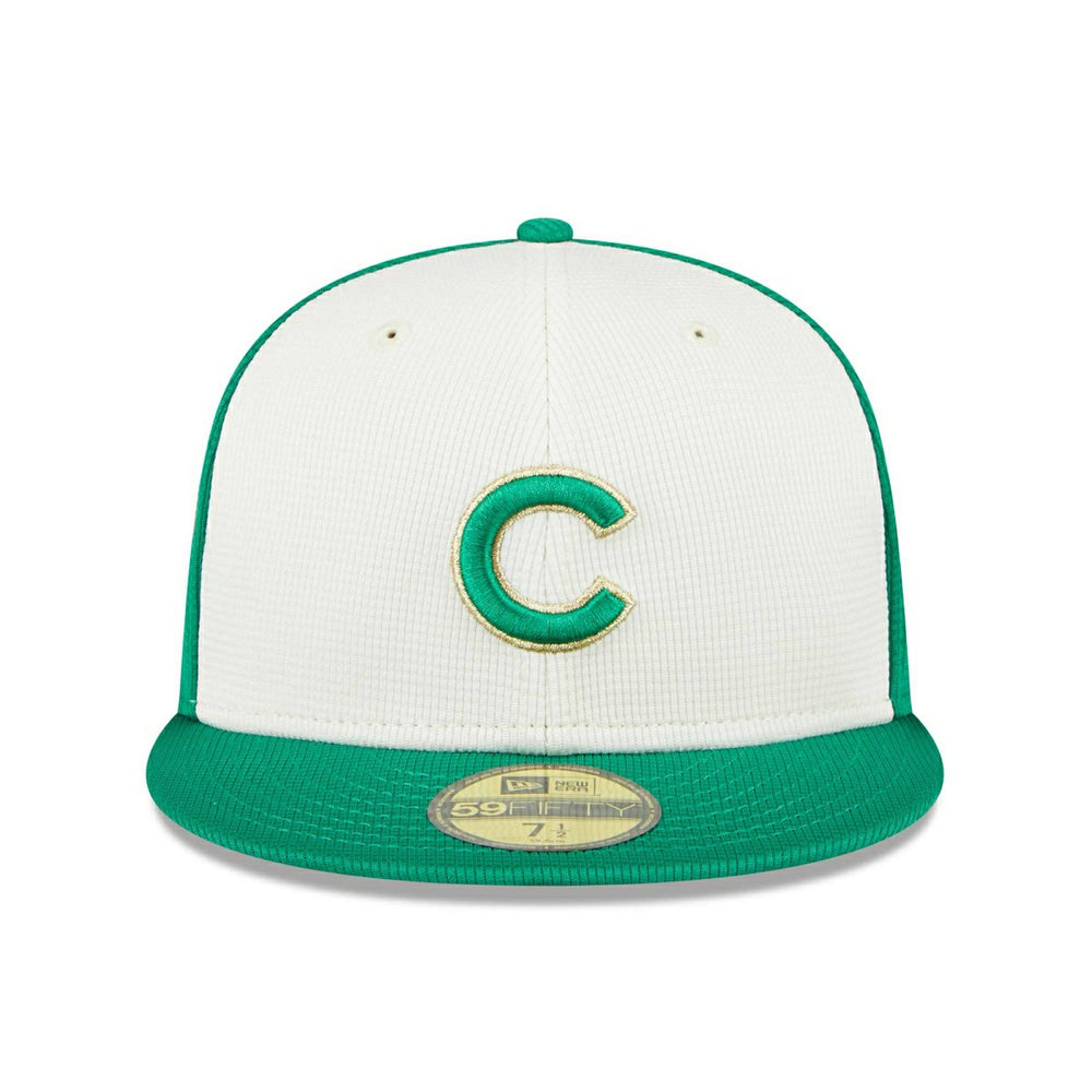 Chicago Cubs 2024 St. Patrick's Day Authentic New Era 59FIFTY Fitted Cap Taass US