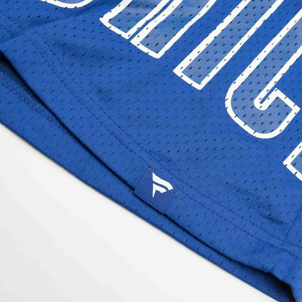 Chicago Cubs Clincher Fanatics MLB Mesh Shorts Blue Fashion