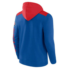 Chicago Cubs Walk Off MLB Full-Zip Hoodie Blue Lifestyle