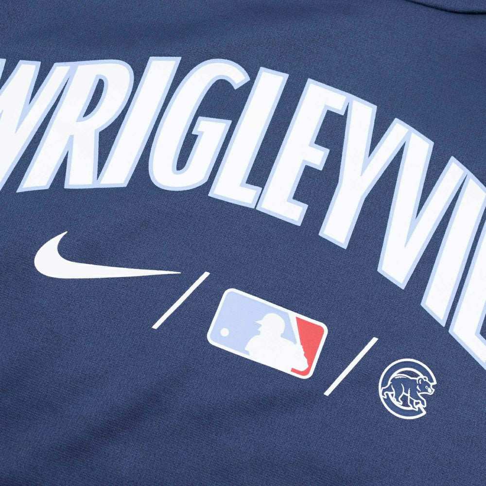 Chicago Cubs Wrigleyville 2022 MLB Authentic City Connect Nike Therma-FIT Hoodie Classic