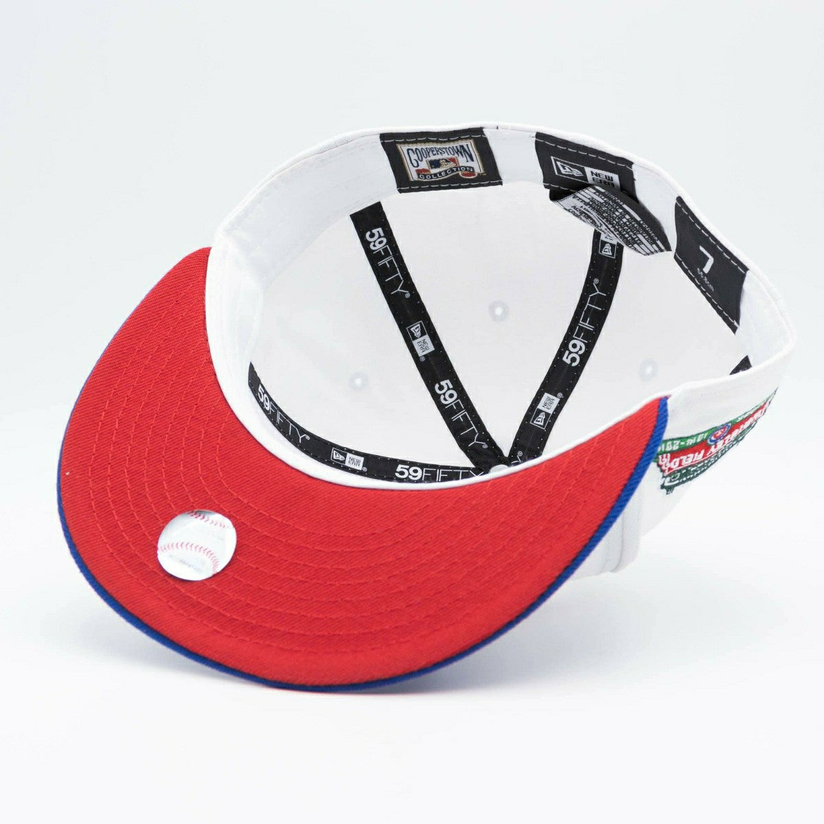 Chicago Cubs 100 Years Wrigley Field Cooperstown New Era 59FIFTY Fitted MLB Cap Taass for sale