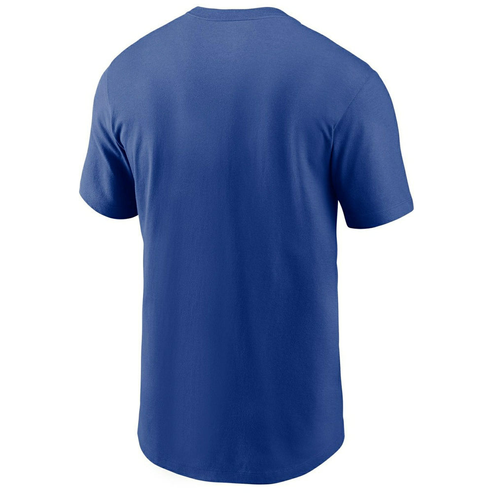 Chicago Cubs Large Logo MLB T-Shirt Blue Taass sale