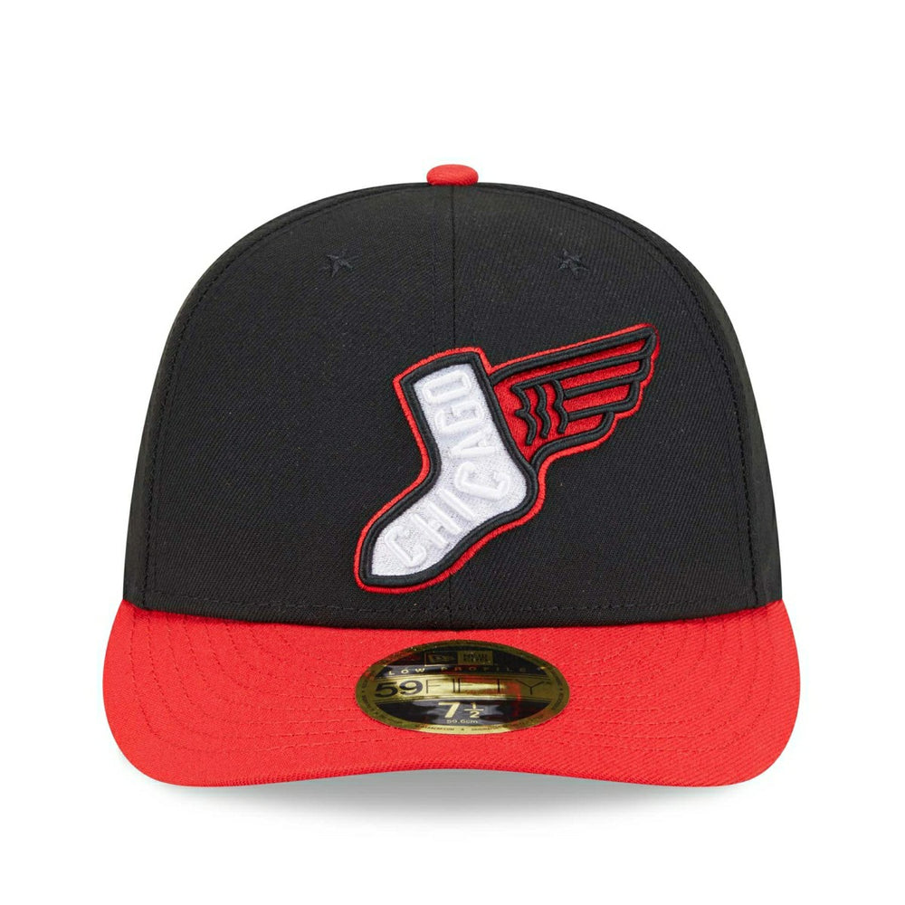 Chicago White Sox MLB Authentic City Connect Low Profile 59FIFTY Fitted ALT Cap Black Classic
