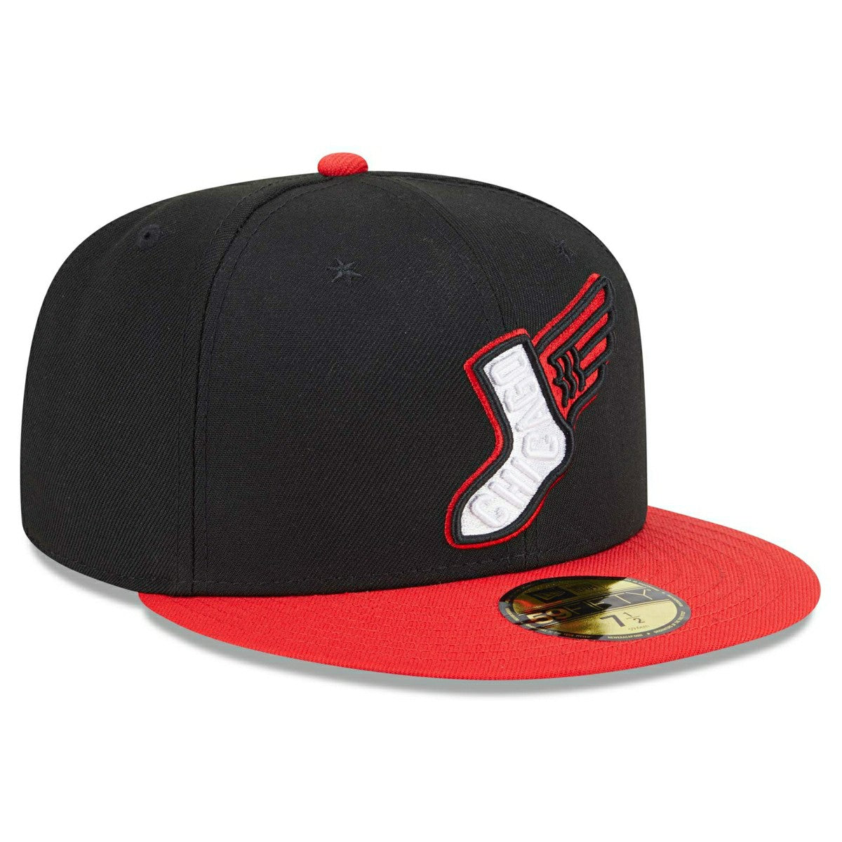 Chicago White Sox MLB Authentic City Connect 59FIFTY Fitted Altenate Cap Red Lifestyle