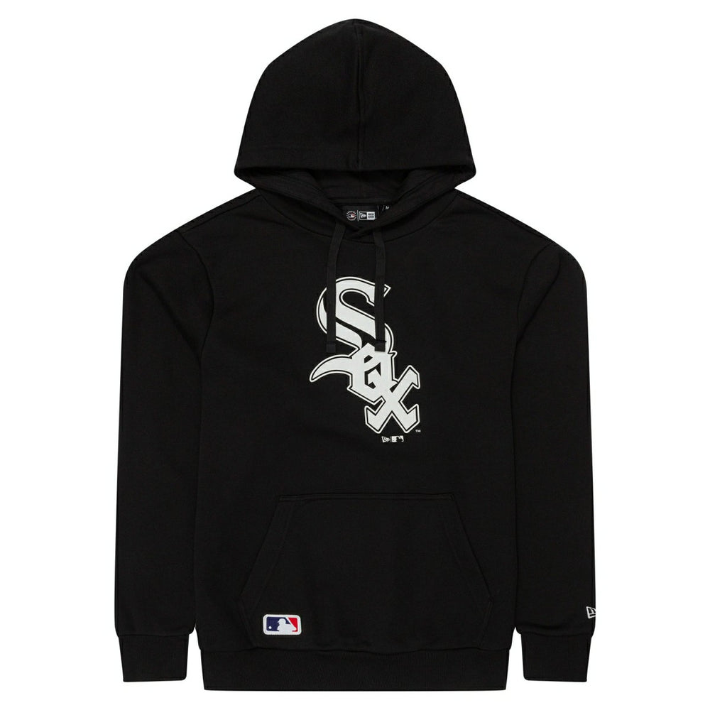 Chicago White Sox Team Logo MLB Hoodie Black Lifestyle