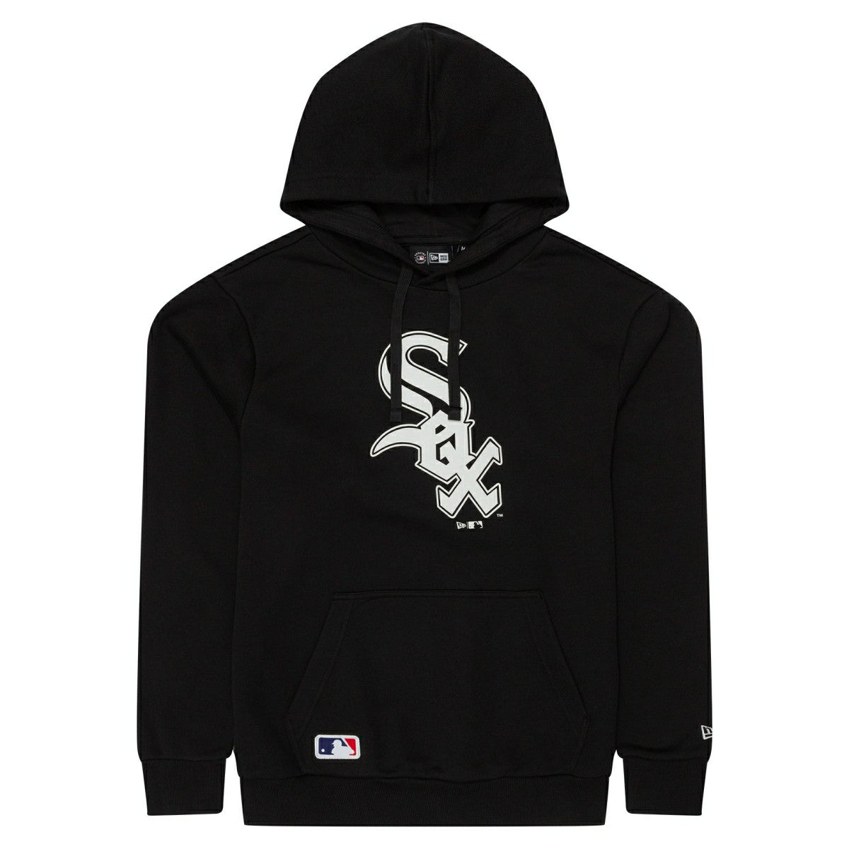 Chicago White Sox Team Logo MLB Hoodie Black Lifestyle