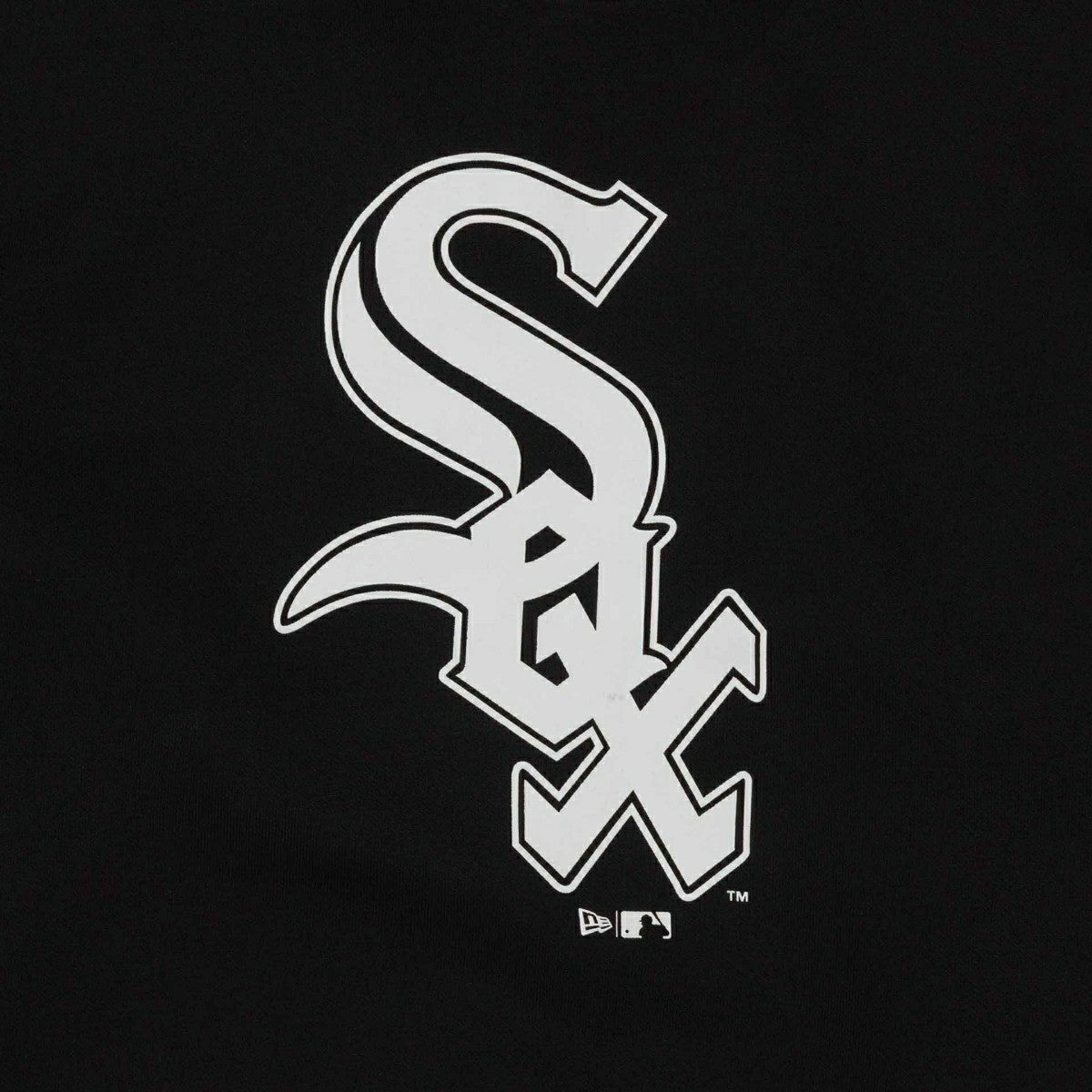 Chicago White Sox Team Logo MLB Hoodie Black Lifestyle
