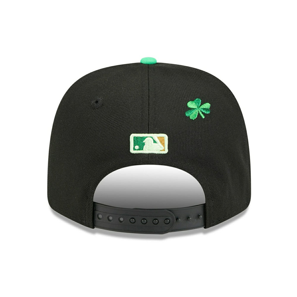 Chicago White Sox 2026 St. Patrick's Day 9SEVENTY Stretch-Snap MLB Cap Black Lifestyle