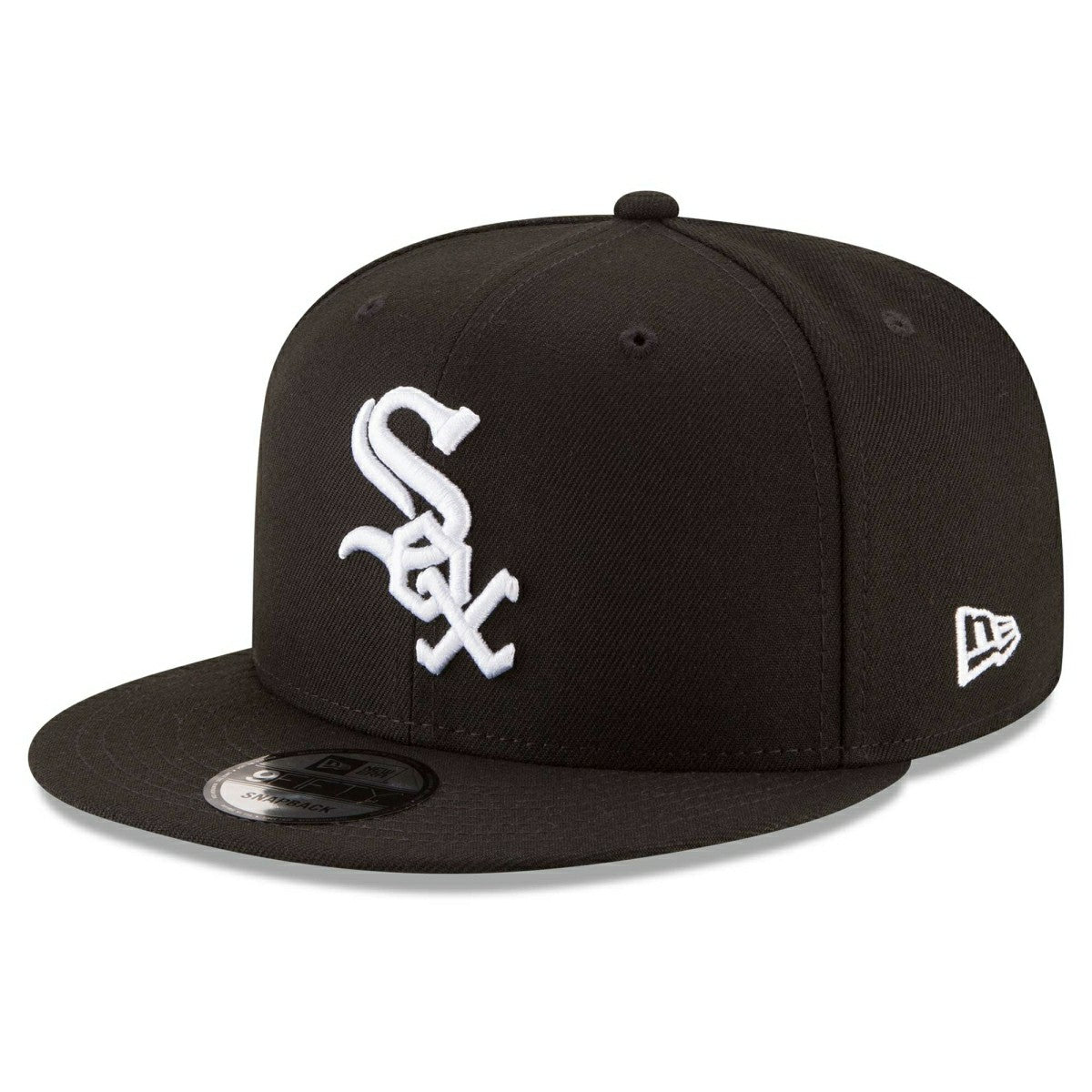 Chicago White Sox Basic Logo MLB New Era 9FIFTY Snapback Cap Lifestyle