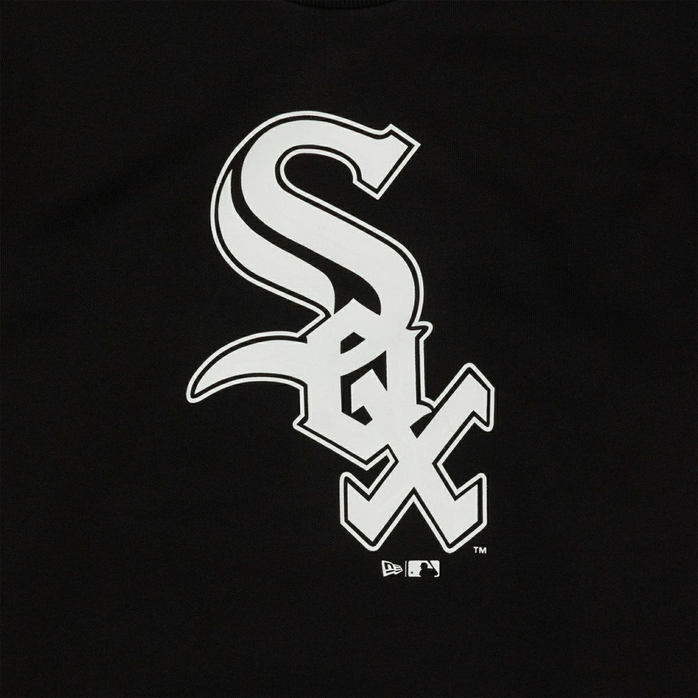 Chicago White Sox Logo Crewneck MLB Sweatshirt Black Taass US