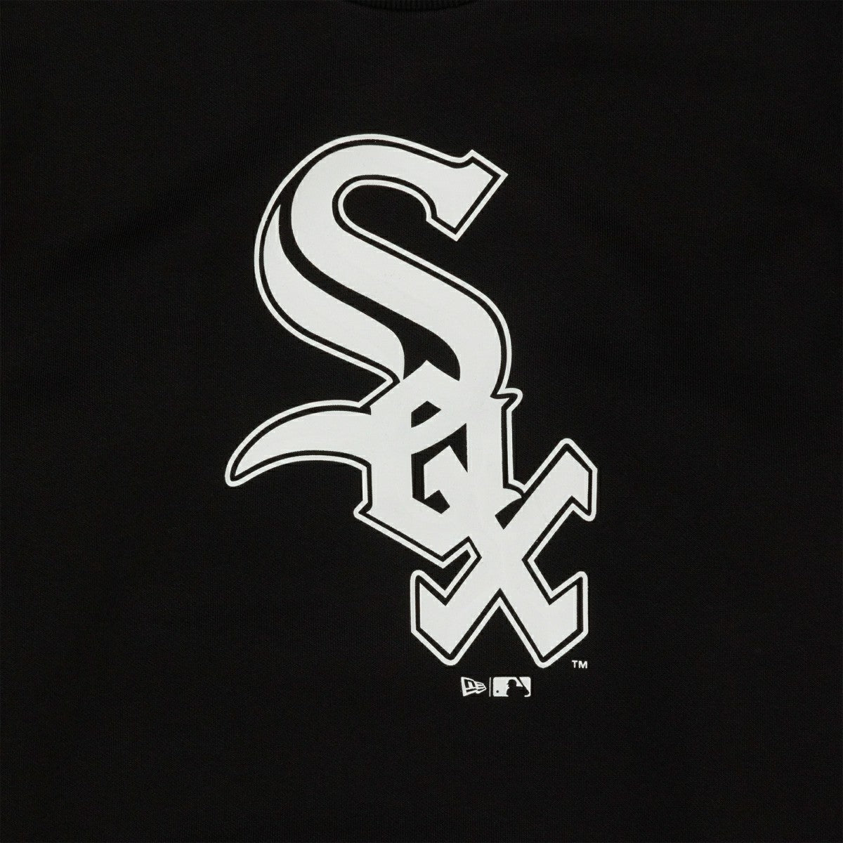 Chicago White Sox Logo Crewneck MLB Sweatshirt Black Taass US