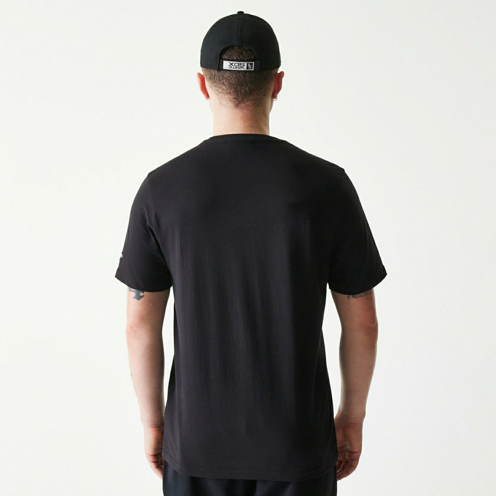 Chicago White Sox Team Logo New Era MLB T-Shirt Black Lifestyle