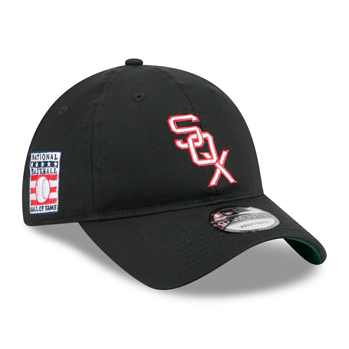Chicago White Sox 2025 MLB Hall of Fame New 9TWENTY Adjustable Cap Black Classic