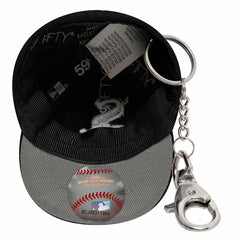 Chicago White Sox MLB Mini Cap Mini Cap Key Chain Black Fashion