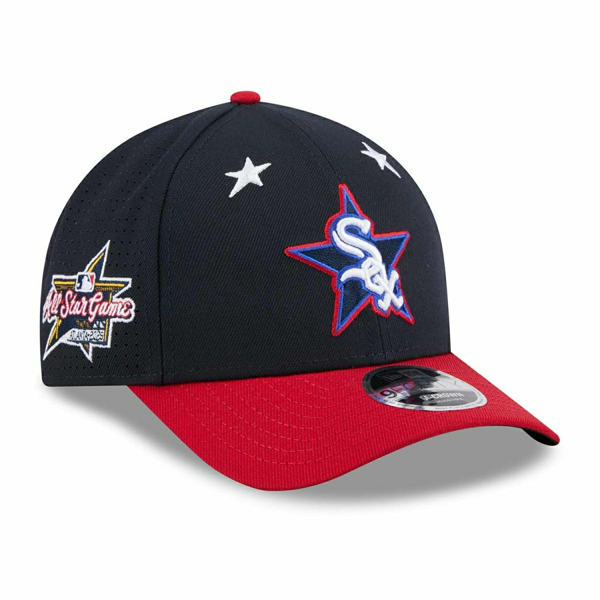 Chicago White Sox Authentic 2025 MLB All-Star Game New Era 9FORTY M-Crown Snapback Cap Lifestyle