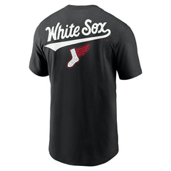 Chicago White Sox City Connect 2-Hit Nike Cotton T-Shirt Black Taass for sale