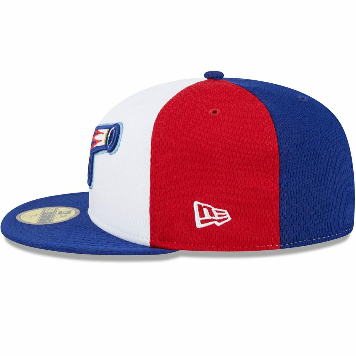 Kannapolis Cannon Ballers MiLB Batting Practice Authentic 59FIFTY Fitted Cap Red/White Taass US