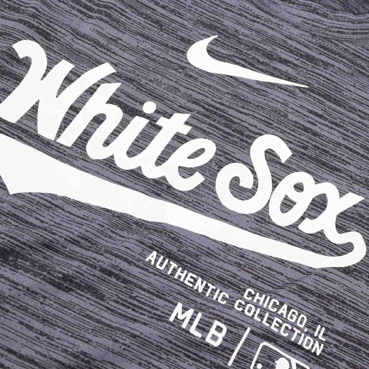 Chicago White Sox 2024 MLB Authentic Practice Nike Velocity T-Shirt Gray Fashion