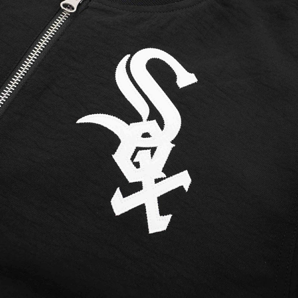 Chicago White Sox 2024 MLB Authentic Collection Nike Bomber Jacket Black Taass US
