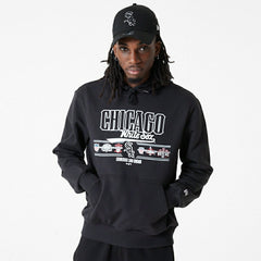 Chicago White Sox Team Graphic New Era MLB Hoodie Black Lifestyle