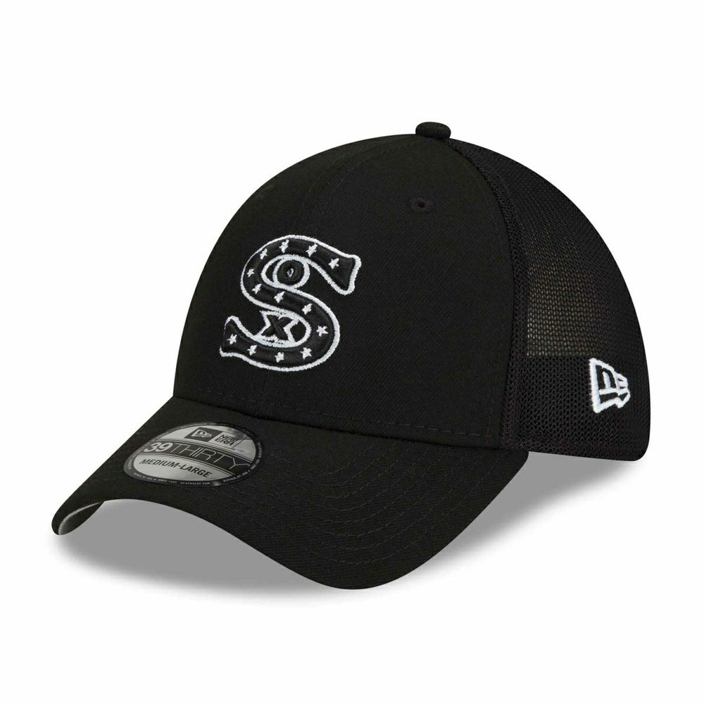 Chicago White Sox 2023 Spring Training MLB New Era 39THIRTY Flex Cap Black Taass US
