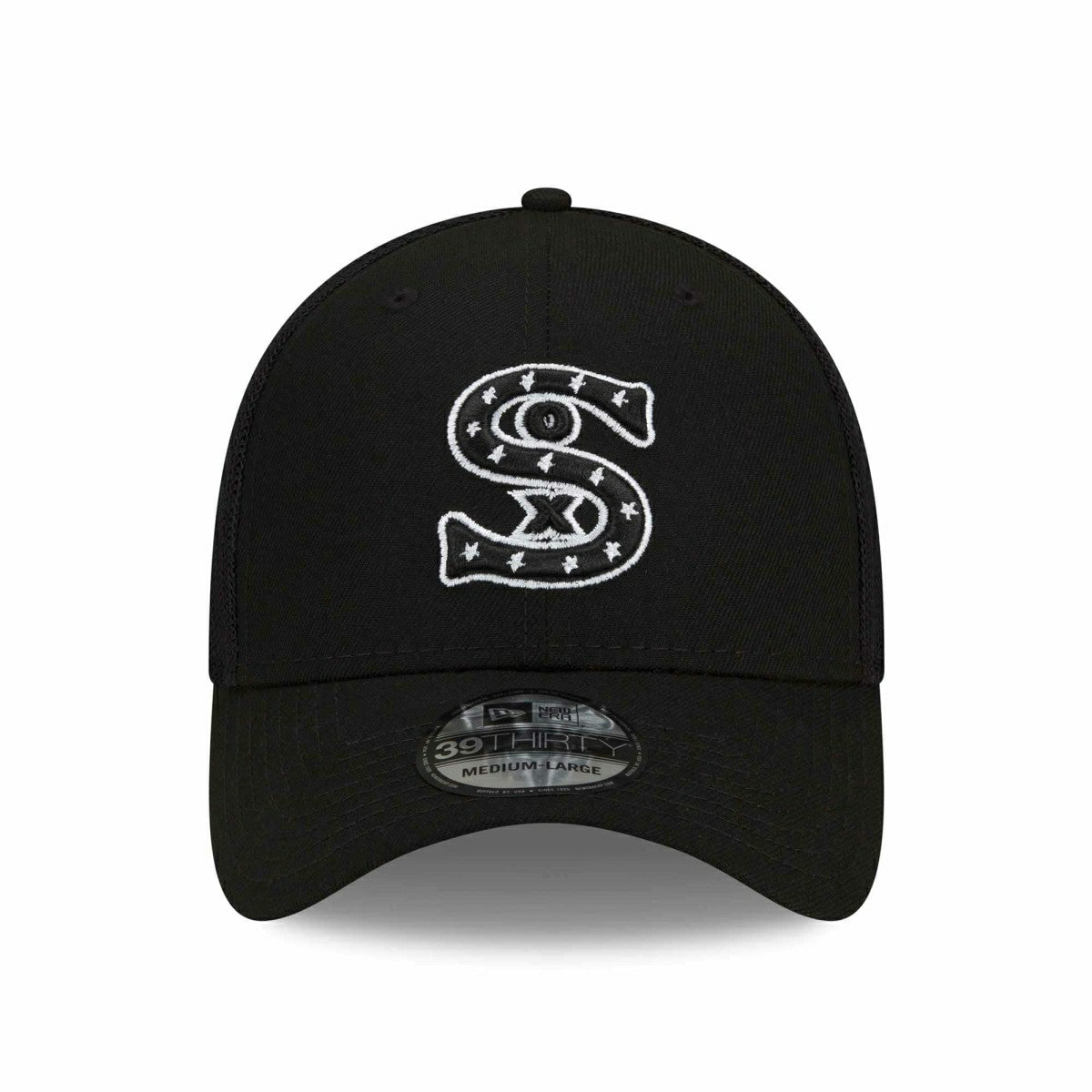 Chicago White Sox 2023 Spring Training MLB New Era 39THIRTY Flex Cap Black Taass US