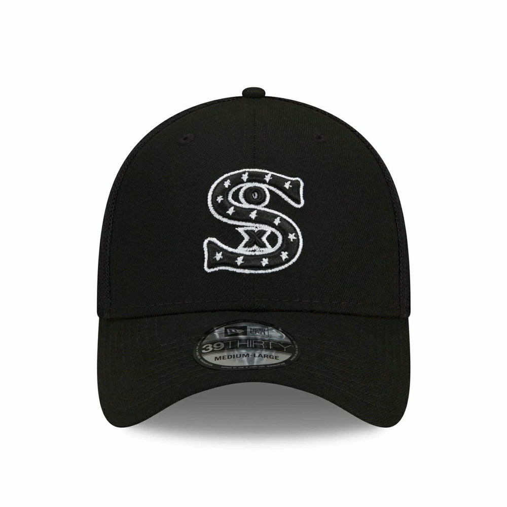 Chicago White Sox 2023 Spring Training MLB New Era 39THIRTY Flex Cap Black Taass US