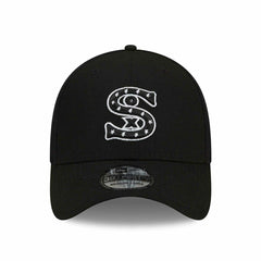 Chicago White Sox 2023 Spring Training MLB New Era 39THIRTY Flex Cap Black Taass US