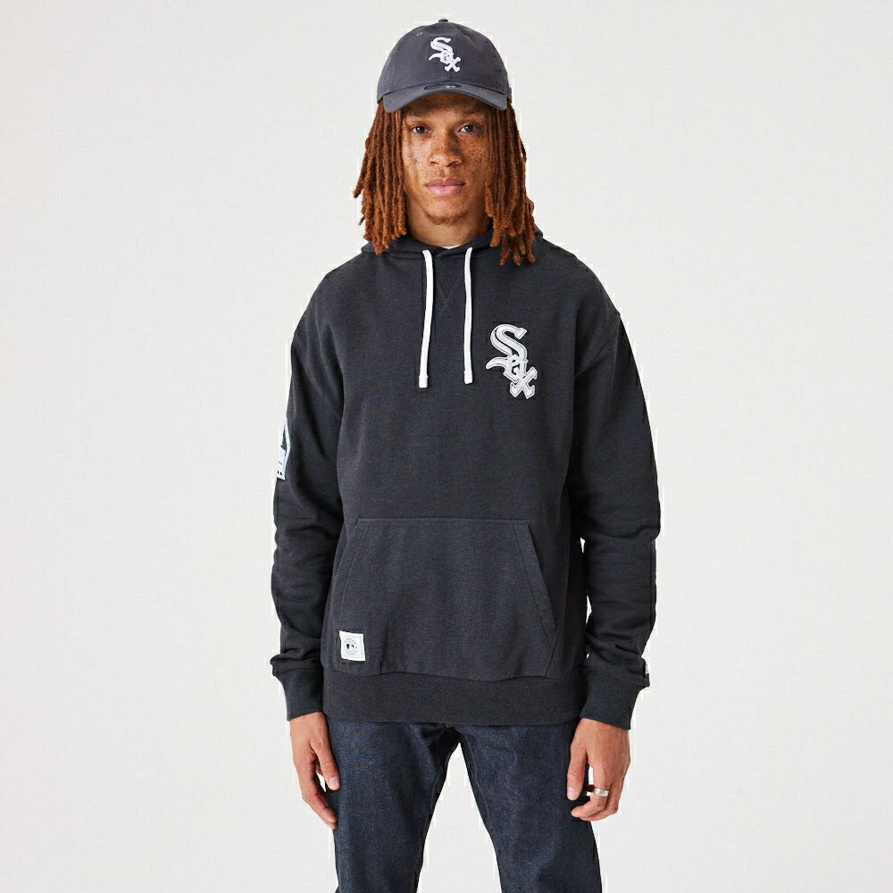 Chicago White Sox Heritage New Era MLB Hoodie Heather Lifestyle