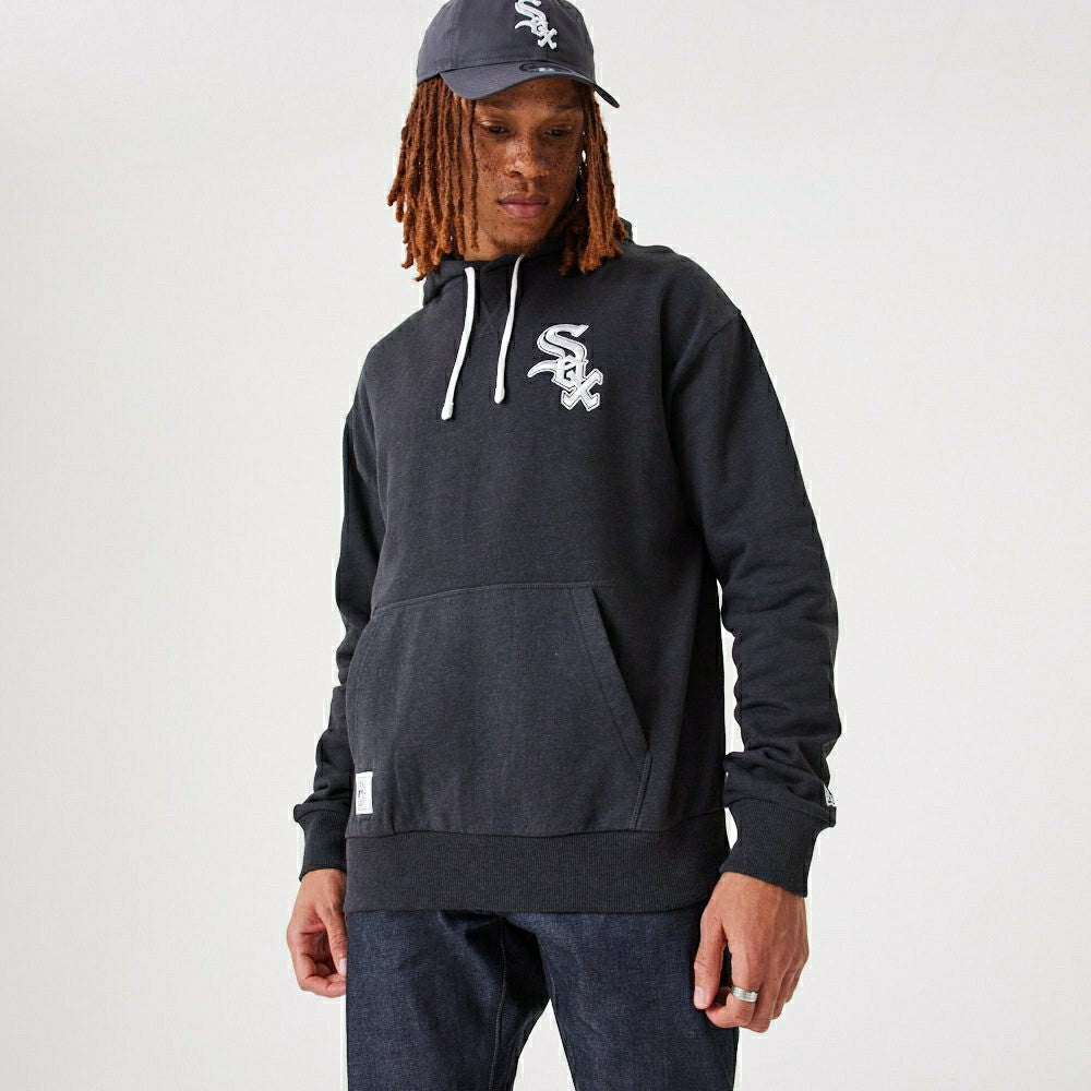Chicago White Sox Heritage New Era MLB Hoodie Heather Lifestyle