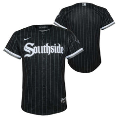 Chicago White Sox Replica City Connect MLB Jersey Pinstripe (YOUTH) Taass for sale