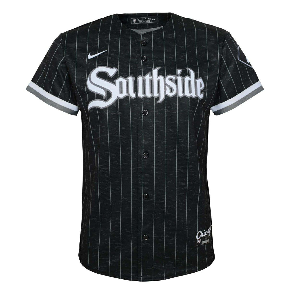 Chicago White Sox Replica City Connect MLB Jersey Pinstripe (YOUTH) Taass for sale