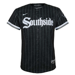 Chicago White Sox Replica City Connect MLB Jersey Pinstripe (YOUTH) Taass for sale