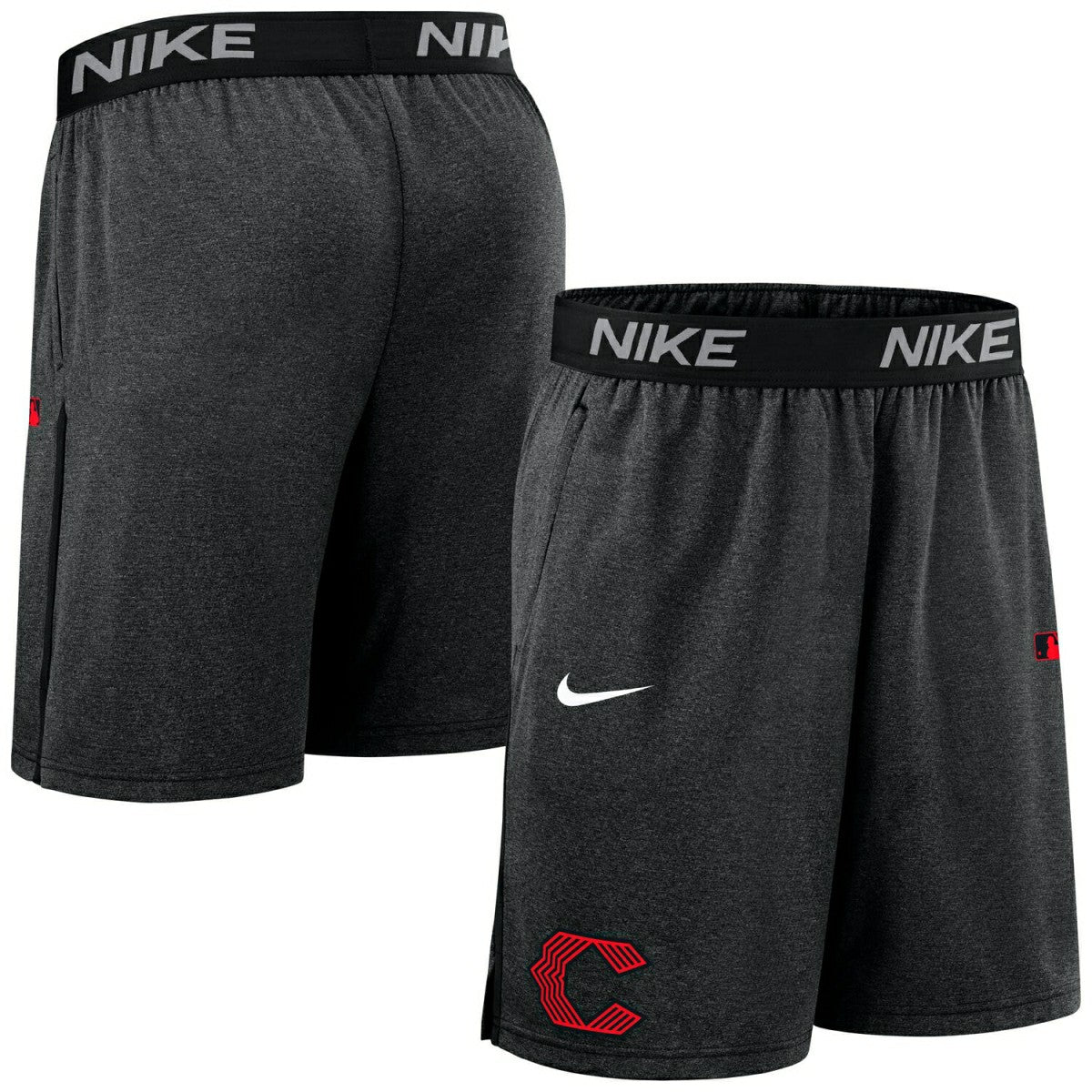 Cincinnati Reds 2025 City Connect MLB Authentic Nike Shorts Black Classic