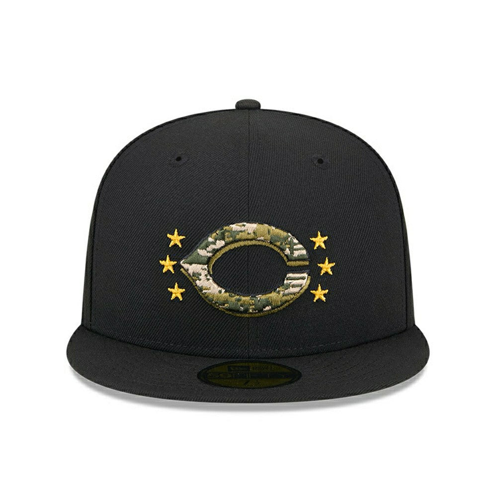 Cincinnati Reds 2024 MLB Authentic Armed Forces New Era 59FIFTY Fitted Cap Taass for sale