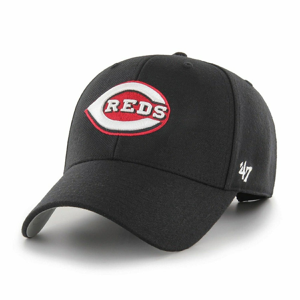 Cincinnati Reds '47 MVP Adjustable MLB Cap Black Taass for sale