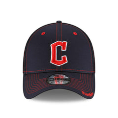 Cleveland Guardians Team Neo New Era 39THIRTY MLB Cap Navy Taass for sale
