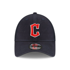 Cleveland Guardians Basic 9FORTY Trucker MLB Cap Navy Taass US