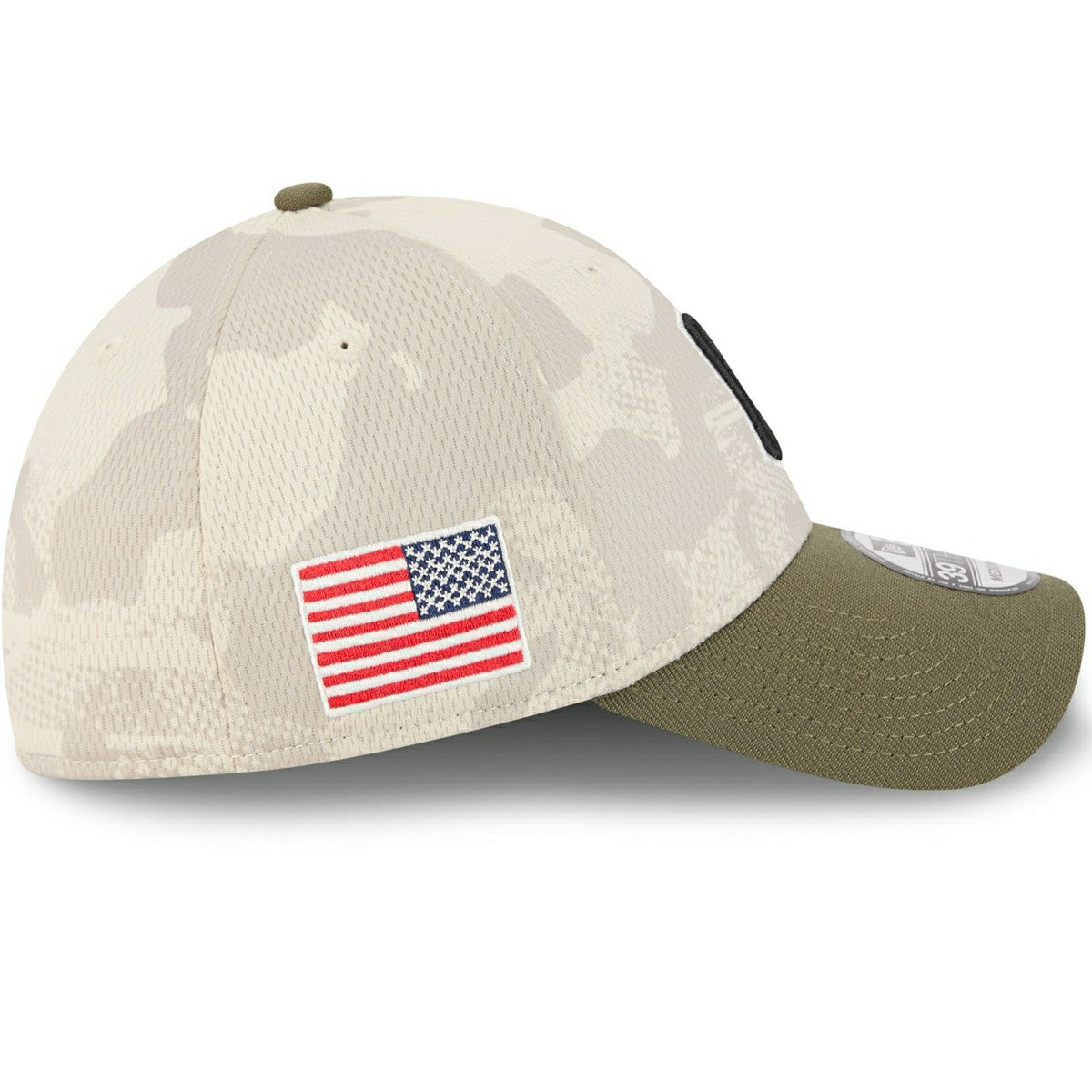 Cleveland Guardians 2025 MLB Armed Forces New Era 39THIRTY Flex Cap Taass for sale