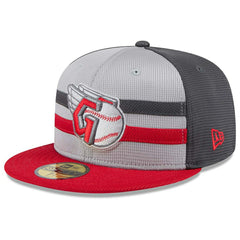Cleveland Guardians Colorway 2025 MLB Batting Practice 59FIFTY Fitted Cap Gray Classic
