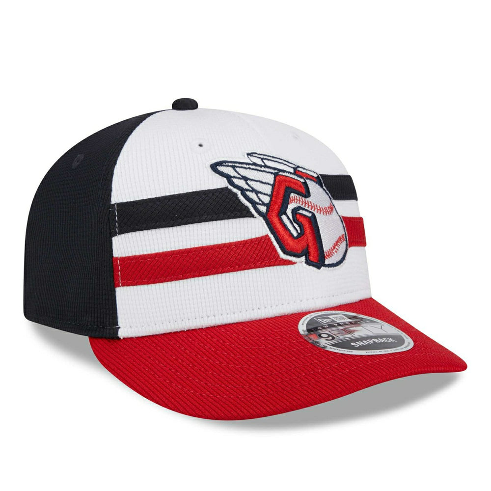 Cleveland Guardians 2025 MLB Batting Practice Low Profile 9FIFTY Snapback Cap Taass US